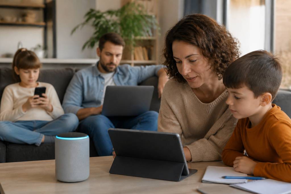 Les usages de l’intelligence artificielle dans la vie de famille : applications, conseils et limites au quotidien