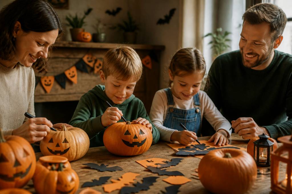Activité manuelles halloween : 15 idées créatives à faire en famille