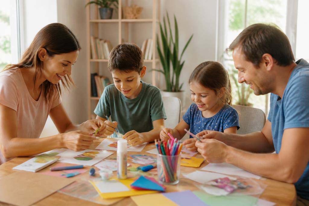 10 doigts : activités créatives et éducatives à faire en famille